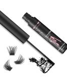 Cluster Lash Glue Individual Cluster Lashes Glue for DIY Eyelash Extension Lash Bond Glue Mascara Wand Super Strong Hold 48 Hours WaterProof Latexfree (5ml Black) 5.00 ml (Pack of 1) Black - Buy Online on GoSupps.com