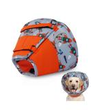 Buy Hjumarayan Halskrause Dog Collar - Adjustable Waterproof Leak Protection for Injury Prevention | Soft & Comfortable (Red M) - Buy Online on GoSupps.com