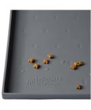 Leash Boss Spray Mat for Cats & Dogs - Waterproof Silicone Bowl Pad (51x33 cm Gray) | Durable Anti-Slip Feeding Mat - Buy Online on GoSupps.com