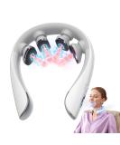 SKG Neck Massage Device with Heat & Red Light - 4D Deep Tissue Pain Relief Massager Portable K5-3 Pro - Buy Online on GoSupps.com