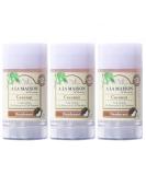 A La Maison Coconut Aluminum Free Deodorant (Pack of 3) - 2.40 oz Natural Deodorant for Women and Men - Buy Online on GoSupps.com