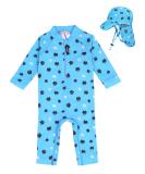 weVSwe Baby Toddler Boy Swimsuit | UPF 50+ Sun Protection Rash Guard Swimwear with Crotch Zipper | Crab Design | 18-24 Months - Buy Online on GoSupps.com