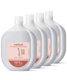 Method Premium Foaming Hand Wash Refill - Vanilla + Raspberry - 28 fl oz (Pack of 4) | Biodegradable Formula | Recyclable Bottles - Buy Online on GoSupps.com
