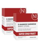 N1 D-Mannose Direct Sticks 60 St - Super Spar for Bladder & Urinary Tract Infections - 60 Days Supply - Delicious Taste - No Antibiotics No Water - 2 Pack - Buy Online on GoSupps.com