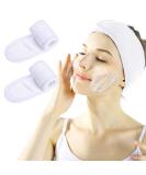 Lades Spa Headband - Adjustable Facial Women Makeup Hairband for Washing Face and Makeup - White - Buy Online on GoSupps.com