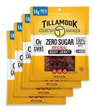Tillamook Country Smoker Keto Friendly Zero Sugar Beef Jerky Original 2.2oz (4 Pack) - Buy Online on GoSupps.com