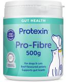 Protexin Veterinary Pro-Fibre for Dogs and Cats Green brown 500 g (Pack of 1) Single - Buy Online on GoSupps.com