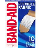 Band-Aid Flexible Fabric Extra Large Bandages - 30 Count (10 ct x 3) - Buy Online on GoSupps.com