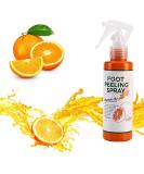 Foot Peeling Spray Orange Oil Foot Peeling Spray That Remove Dead Skin Tea Tree Foot Peeling Spray Remove Dead Skin within Seconds Exfoliator For Cracked Rough Heels Dry Toe Skin&Calluses (Orange) - Buy Online on GoSupps.com