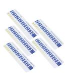 Tooth Color Chart - Professional Teeth Whitening Shade Scale for Home & Travel | Compact Dental Tool - Buy Online on GoSupps.com