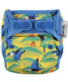 Close Pop-in Premium Bamboo Fabric Diaper | Birth to Potty | Safe Closure - Parrot Design | International Shipping - Buy Online on GoSupps.com