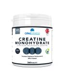 Opal Fitness Creatine Monohydrate Tablets - Increase Muscle Strength and Energy - Vegan & Easy to Swallow - Build Lean Muscle - Scientifically Proven - Buy Online on GoSupps.com