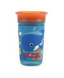 Nuby 360 Degree Easy Sip Wonder Cup 10 Oz with Printed Silicone Sleeve - Whale Design | Buy Online - Buy Online on GoSupps.com