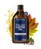 Pharmlitalia ITALIAN Castor Oil for Hair Growth - Golden - 500 ml - Buy Online on GoSupps.com