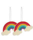 Frcolor 2pcs Kids Bath Sponge Balls - Super Absorbent Rainbow Shower Cleaners for Toddlers & Children | Body Peeling Spa Essentials - Buy Online on GoSupps.com