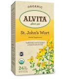 Alvita Organic St. John's Wort Herbal Tea - Premium Quality, 24 Tea Bags - Buy Online on GoSupps.com