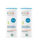 Nature's Baby Organics 100% Organic Baby Powder with Aloe - 4 oz (Pack of 2) | Talc-Free, Corn-Free, Hypoallergenic - Buy Online on GoSupps.com