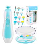 13-in-1 Electric Nail File for Children | Quiet Manicure & Pedicure Set with 10 Replacement Heads | Safe for Newborns - Buy Online on GoSupps.com