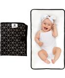 FS Pro Baby Portable Changing Mat - Foldable Waterproof Travel Pad (Black) - Buy Online on GoSupps.com