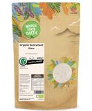 Wholefood Earth Organic Buckwheat Flour 500g | Raw GMO Free & Vegan | Certified Organic - Buy Online on GoSupps.com
