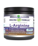 Buy Amazing Formulas L-Arginine Powder Supplement - Non-GMO Gluten Free Made in USA (1 Lb) | International Shipping Available - Buy Online on GoSupps.com