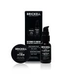 Brickell Men's Restoring Eye Routine: Eye Serum & Cream Gift Set - Natural, Organic & Unscented Men's Skin Care - Buy Online on GoSupps.com