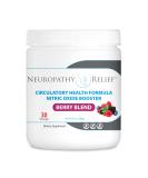 Neuropathy Relief - Nitric Oxide Booster for Circulatory Health | Berry Blend with L-Arginine & L-Citrulline - International Shipping Available - Buy Online on GoSupps.com