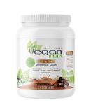 VEGANSMARTâ„¢ Chocolate Protein Powder - 15 Servings, 24.3 Oz - Plant-Based Nutritional Supplement - Buy Online on GoSupps.com