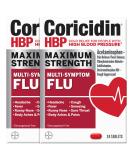 Coricidin HBP Multi-Symptom Relief Tablets - Decongestant-Free Flu Medicine for High Blood Pressure - 48 Count (2x24ct - Buy Online on GoSupps.com