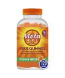 Metamucil Fiber Supplement Gummies, Sugar Free Orange Flavor, 5g Prebiotic Plant Based Fiber Blend, 120 Count 120 Count (Pack of 1) - Buy Online on GoSupps.com