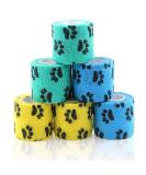 AUPCON Vet Wrap Cohesive Bandages Bulk 2 Inch x 5 Yards for Dogs, Pets, Animals - Self Adhesive & Non-Woven - Ideal for Ankle Sprains & Swelling - Buy Online on GoSupps.com