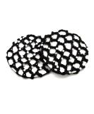 AUEAR 10 Pack Handmade Crochet Bun Cover Snood Hair Net with Pearls Black - Buy Online on GoSupps.com
