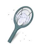 Mafiti Electric Fly Clapper - Toxin-Free Insect Killer with Removable Batteries | Ideal for Indoor & Outdoor Use (Dark Green) - Buy Online on GoSupps.com