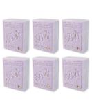 Bela Bath & Beauty Lavender & Flower Triple French Milled Moisturizing Soap Bars - 6 Pack, 3.3 oz. Each | Natural Ingredients - Buy Online on GoSupps.com