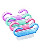 G2PLUS Small Handle Nail Brushes - 4 Pack Plastic Fingernail Cleaning Brushes - Buy Online on GoSupps.com