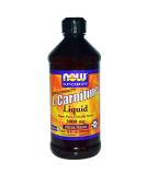 Now Foods Sports Triple Strength L-Carnitine Liquid - 3000 mg Citrus Flavor | 16 fl oz - Boost Energy & Fat Loss - Buy Online on GoSupps.com