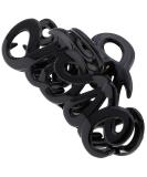 Camila Paris CP3026 French Hair Clip 3.25 inch Black Cellulose Claw Clip - Durable Fashion Accessory with Strong Hold, No Slip Grip - Made in France - Buy Online on GoSupps.com