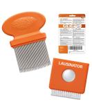 Original 3-in-1 Metal Lice Comb - Lausinator Extra Fine Nit Comb for Children & Adults | International Shipping Available - Buy Online on GoSupps.com