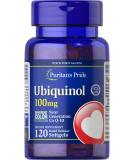 Buy Ubiquinol 100mg - Supports Heart Health | 120 Softgels | Puritan's Pride - International Shipping Available - Buy Online on GoSupps.com