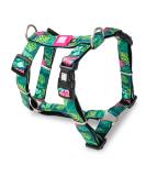 Max & Molly H-Shaped Dog Harness - Ultra Comfortable Neoprene for Large Dogs | Padded Lightweight & Safe - Tropical Design - Buy Online on GoSupps.com