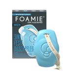 Foamie solid shower gel & shampoo men with water mint and lemon 3in1 fixed shower and facial cleaning of refreshing fragrance solid shower care for skin and hair 90g - Buy Online on GoSupps.com