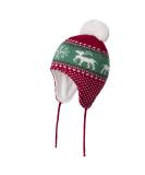 LANGZHEN Toddler Kids Winter Hat - Deer-Red Cap for Baby Boys & Girls 1-2 Years - Buy Online on GoSupps.com