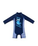 Bonverano Baby Boys Swimsuit/Sunsuit UPF 50+ with Sun Hat | 2-3 Years | Whale Print - Buy Online on GoSupps.com