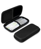 Tampon Storage Bag Black - Pack of 2 Organizer Pouch for Feminine Products | Portable Period Bags for Women - 6.3*3.3*1.2inches - Buy Online on GoSupps.com