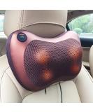 Electric Neck Massager Pillow - 3D Rotating Massage for Home Car & Work | International Shipping Available - Buy Online on GoSupps.com