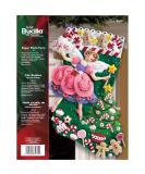 Bucilla Sugar Plum Fairy Christmas Stocking Kit 85431 - 18 Felt Applique - Festive DIY Holiday Craft - Buy Online on GoSupps.com