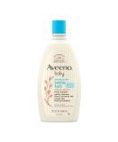 Aveeno Baby Sensitive Skin Bubble Bath with Oat Extract - 19.2 fl. Oz | Hydrating & Tear-Free Formula for Hypoallergenic Cleanse - Buy Online on GoSupps.com