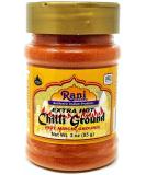 Rani Extra Hot Chilli Powder 3oz PET Jar - All Natural, Salt-Free, Vegan - Gluten Friendly - NON-GMO Indian Spice - Buy Online on GoSupps.com