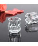 Glass Dappen Dish for Nail Art - Crystal Cup for Acrylic Powder Tools | 1pc - Buy Online on GoSupps.com