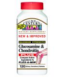 21st Century Glucosamine Chondroitin Hyaluronic Acid + MSM 120 Tablets - Joint Health Supplement - Buy Online on GoSupps.com